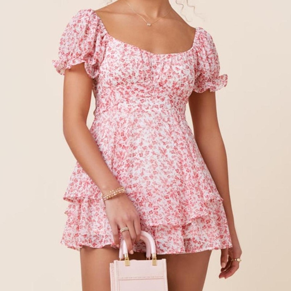 Floral Ruffle Dress